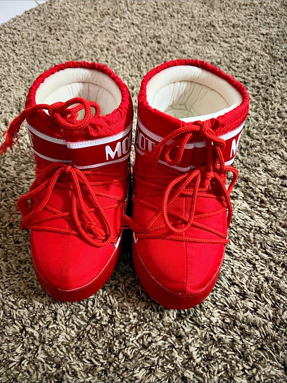 Red Moon Boots Low Nylon